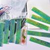 Новая креативная DIY форма из эпоксидной смолы с кристаллами, листья, кошачья лапка, любовь, цветок, прямоугольная закладка на всю страницу, силиконовая форма, домашние формы