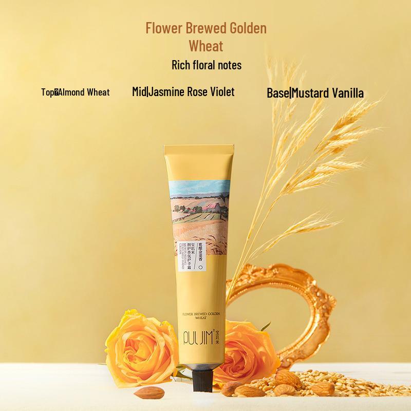Breguet Rice & Wheat Hand Cream: Autumn/Winter Hydrating & Nourishing with Long-Lasting Fragrance - Genuine Product