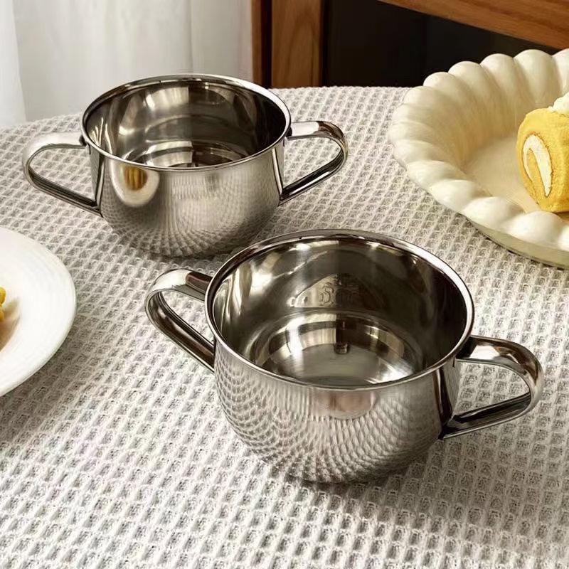 

ZISIZ Children s Stainless Steel Breakfast Bowl