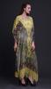 Phagun Giraffe & Zebra Animal Skin Beach Kaftan Bikini Cover up Womena    s Maxi Dress Long