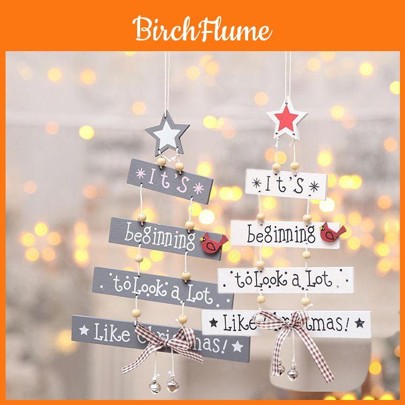 Cheerful Christmas Tree Ornament In High-quality Wood For Festive Home Decor