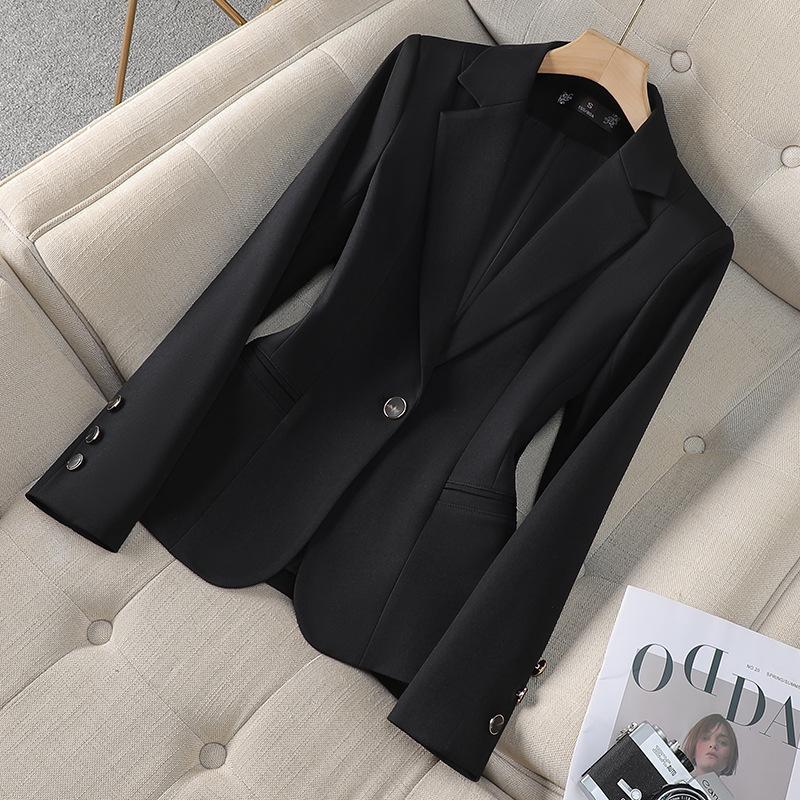 Women's 2025 Spring/Autumn Blazer - Fashionable Versatile Workwear