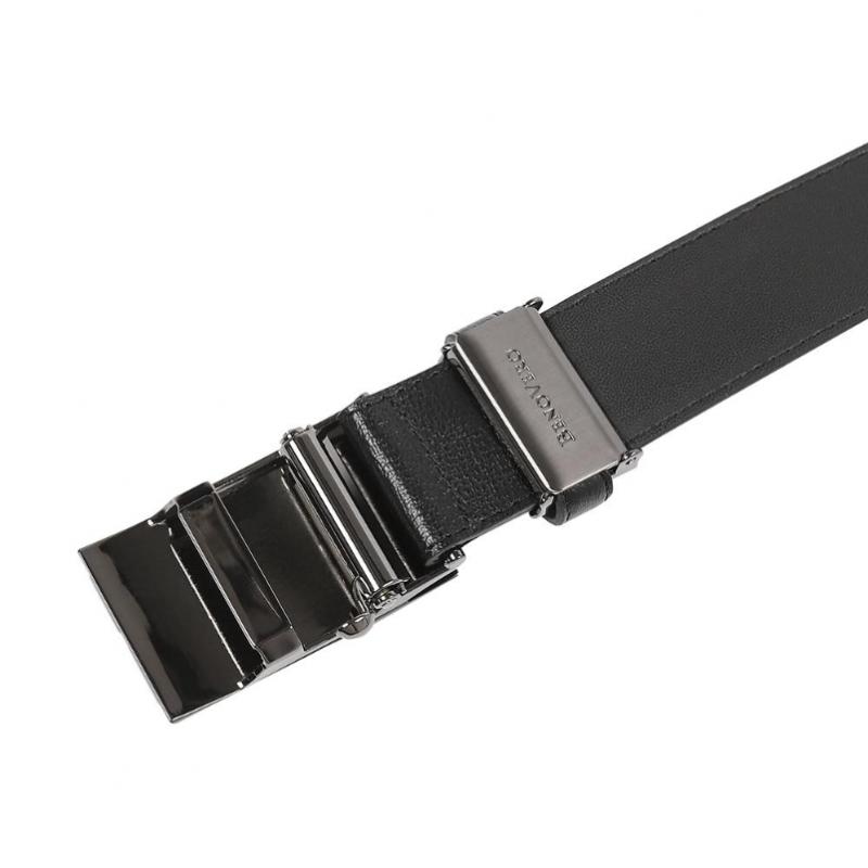 Benovero 2026 SS Men S Suit Leather Auto Belt Black Bmg1acb1103k1 