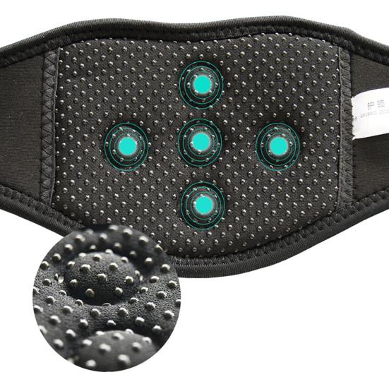 Skin-friendly Self-heating Neck Pad Pain Relief Polyester Magnet Physical Therapy Neck Support Pad for Home