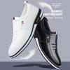 2024 Autumn Hot Sales Soft Bottom Men's Casual Shoes Black Leather Shoes Fashion Loafers Business Formal Single Shoes Sneakers