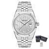 MEGIR Original Men Business Watches Stainless Steel Bracelet Quartz Wristwatch Waterproof Luminous Date Clock Reloj Hombre 1101