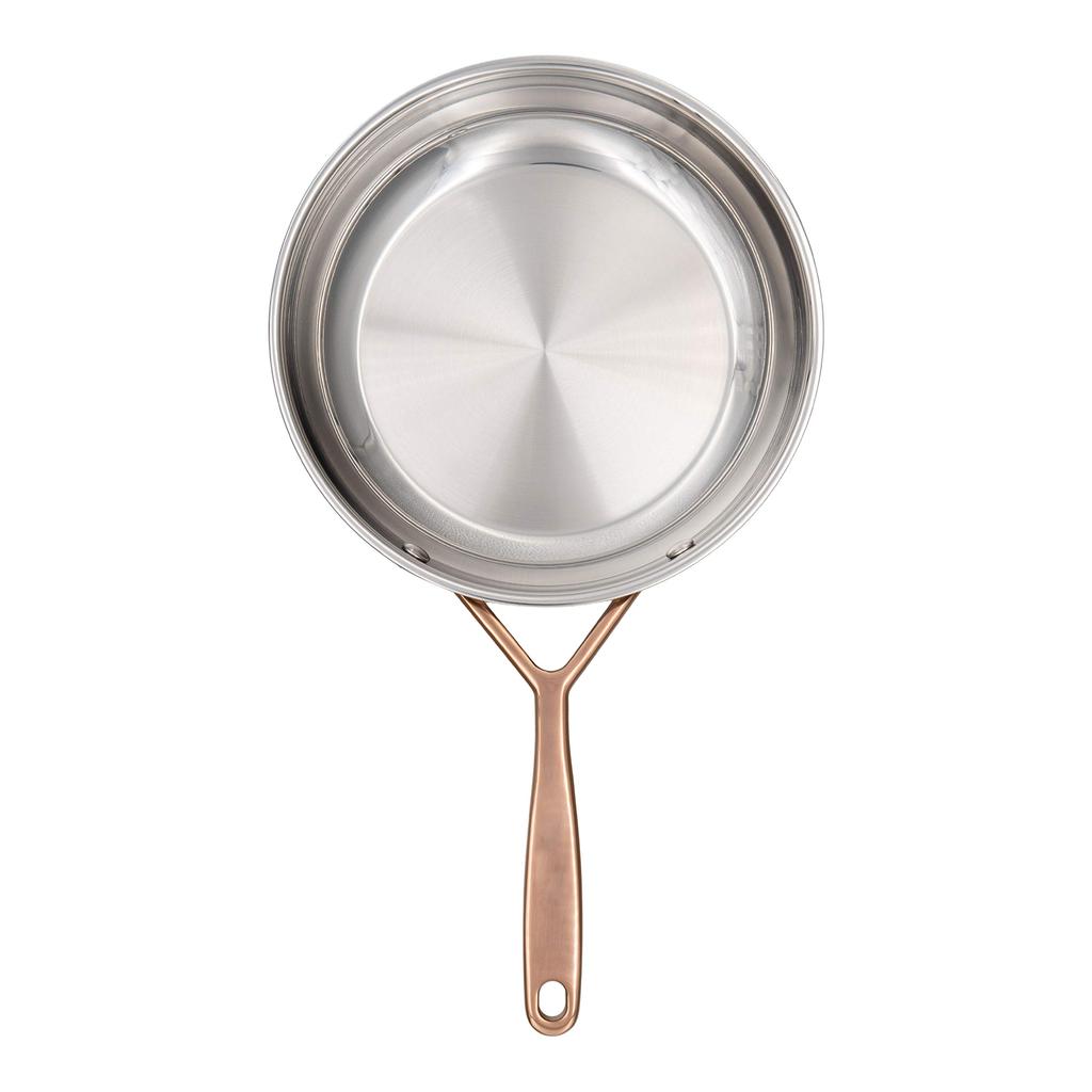 Zwilling Henckels Japan Sera Rose Gold Frying Pan Stainless Steel 3 Layer Bottom Structure IH Compatible Dishwasher Safe 10 Year Warranty Japanese