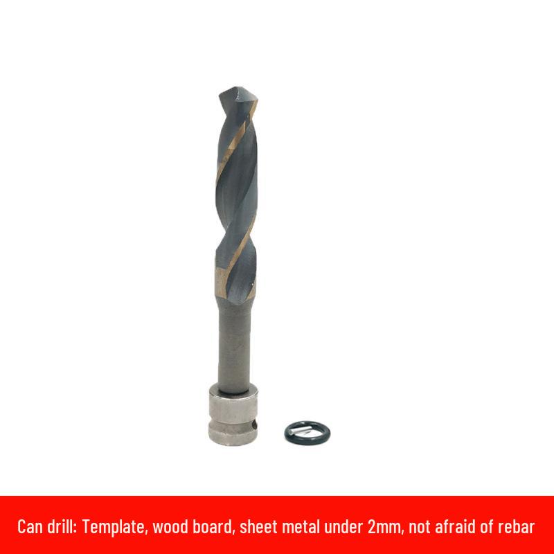 

Electric Wrench Drill Bit Extension for Woodworking Hole Punching and Template Conversion Standard