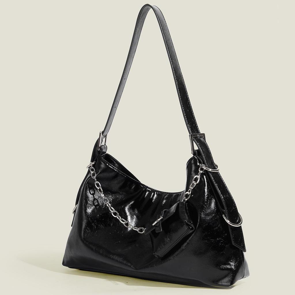 2025 Simple Underarm Bag: Large Capacity, All-match Fashion, Casual Commuter Shoulder Tote for Spring & Summer