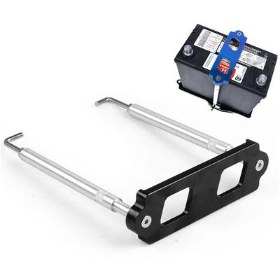 Aluminum Battery Mounting Bracket – Compatible With Honda Civic 1988-2000, CRX, S2000, Acura Integra/RSX – Black/Blue/Red