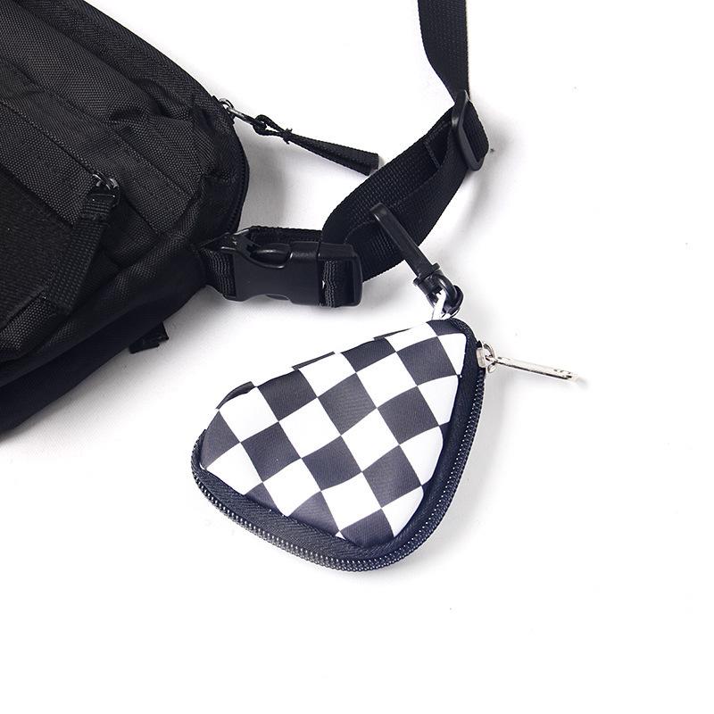 Multifunctional Mini Coin & Phone Purse with Earphone Storage and Key Anti-Loss Feature