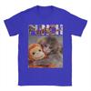 Leisure Punch Monkey Cute TShirts for Unisex Crew Neck Cotton T Shirt Short Sleeve Tees Summer Clothes