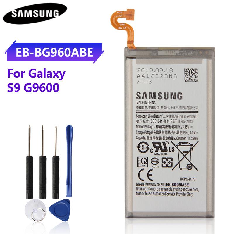 

Оригинальный сменный аккумулятор EB-BG960ABE для Samsung GALAXY S9 G9600 G960F SM-G960 3000 мАч