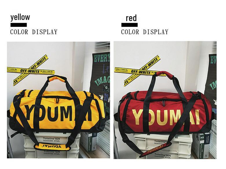 Extra Large Waterproof Travel Backpack & Gym Bag for Men & Women