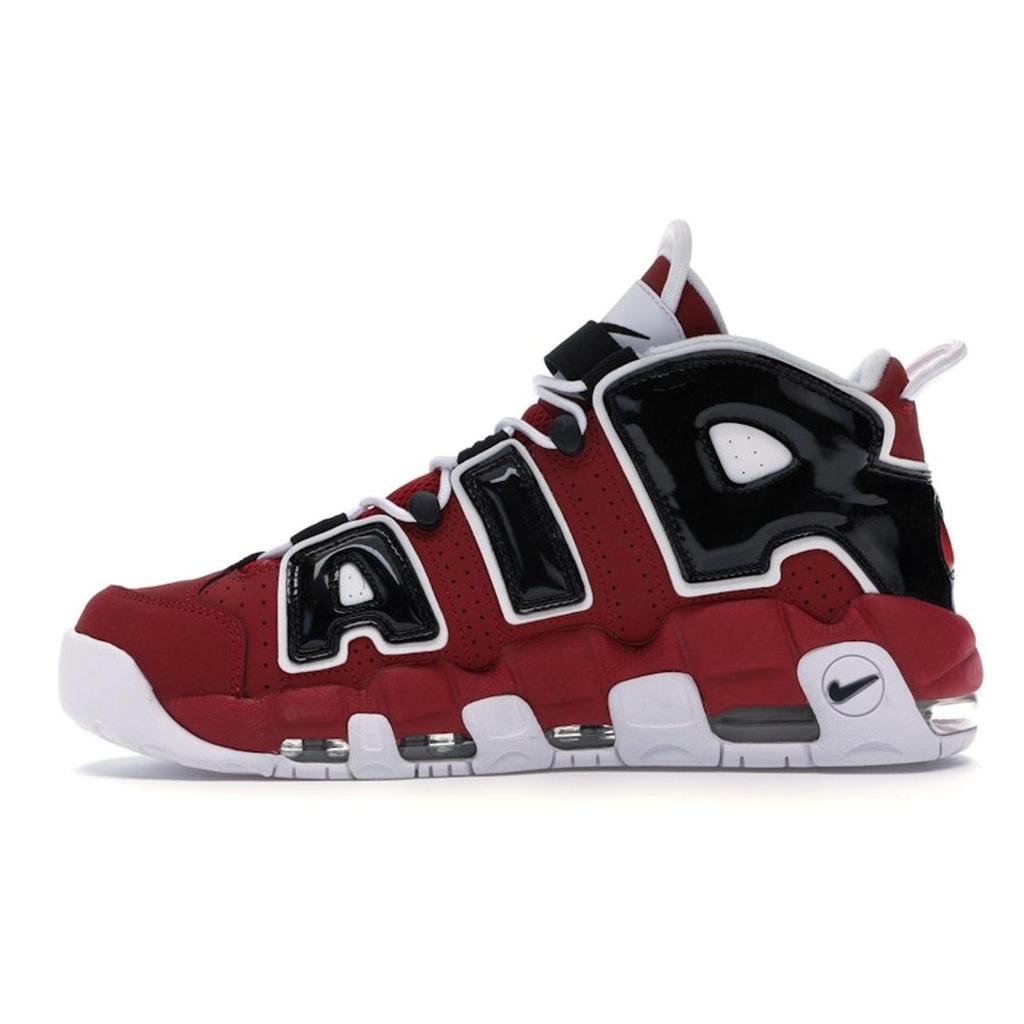 Nike Air More Uptempo Bulls Hoops Pack Pánské tenisky Varsity-Red Black-White 921948-600