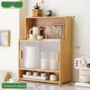 Bamboo 4-Tier Kitchen Countertop Spice Rack