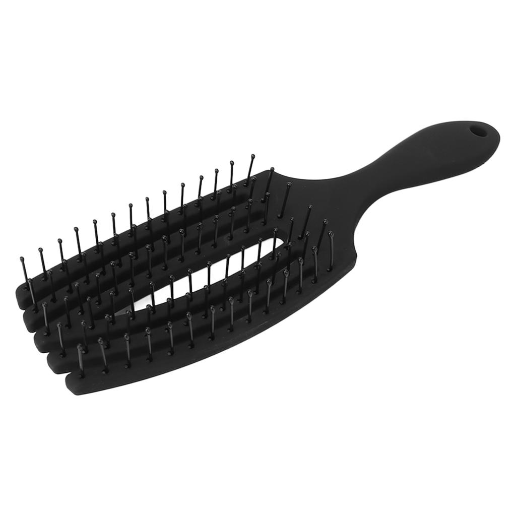 Detangling Comb Ergonomic Handle Hollow Out Design Clean Neat Scalp Massage Relieve Pressure Massage Comb