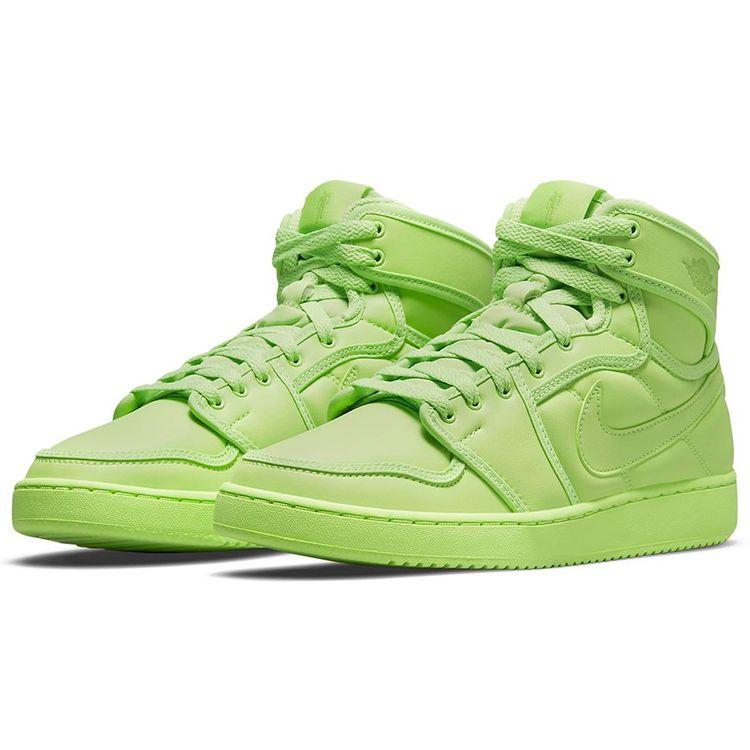 Billie Eilish X  Air Jordan 1 KO Volt Women Sneakers Green DN2857-330