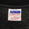 ARGO SPORT 90s Made in USA Old Short sleeve T-shirt L black Single stitch Men's Used