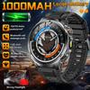 New Military Outdoor Sports 1000mAh Battery Smart Watch Men 1.85" Large Screen Wireless Call SOS Mode 10ATM Swim Smartwatch