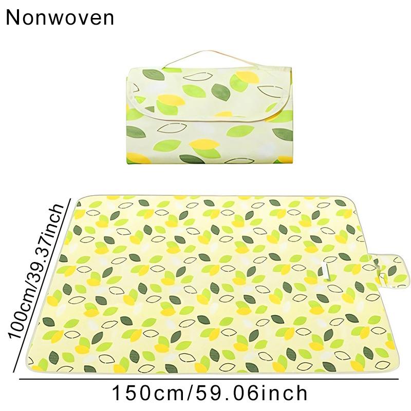 1 Stück Picknickdecke Outdoor Park Strand Wiese Campingmatten Leicht Faltbar Tragbar Matratze Campingzubehör Partyrequisiten ZYF