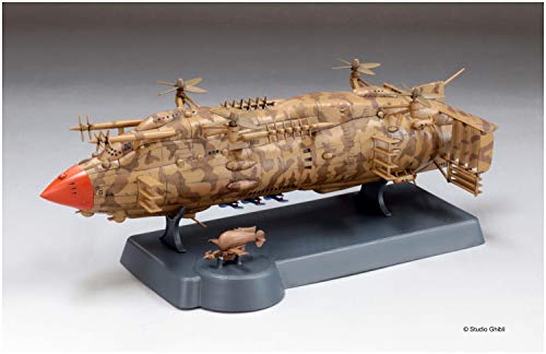 Fine Molds Laputa: Castle in the Sky Flying Battleship Goliath (approx. 20cm long) Non-scale (1/20 scale Colonel Muska figure included, unpainted) Pla