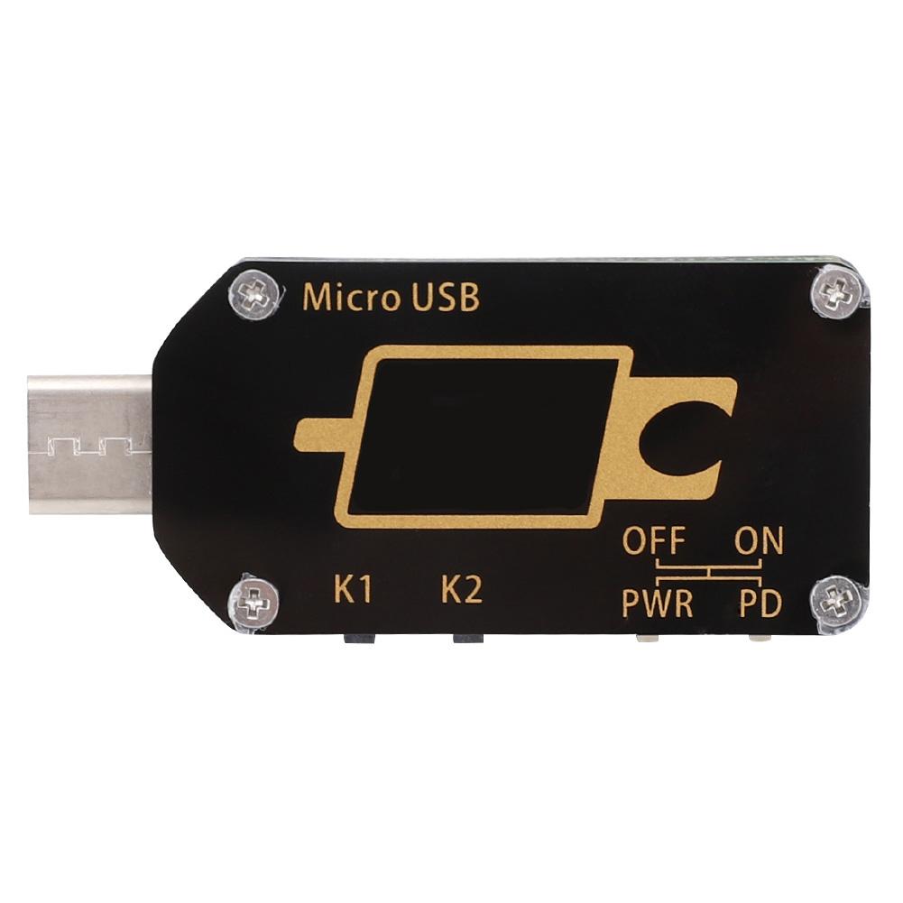 Type C Digital LCD Display USB Tester Voltage Current Power Meter Multimeter(TC66 )
