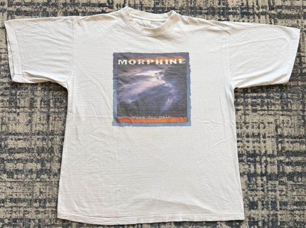 

Vintage 1993-94 Morphine Cure For Pain World Tour T Shirt XL Tom Waits Nick Cave Unisex T-Shirt M