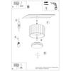 Ceiling Light Aura 1 Gx53 Beige Alu Sollux Sl.1792