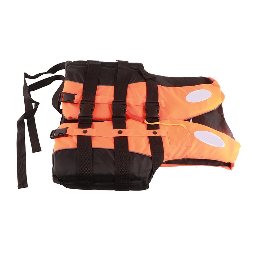 Polyester Voksen redningsvest Universal Svømming Drifting Ski Vest(Oransje XL)