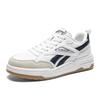Reebok Slip Resistant Abrasion Resistant Low top Skateboard Shoes Men's White Black 26M1321MJ01FMC