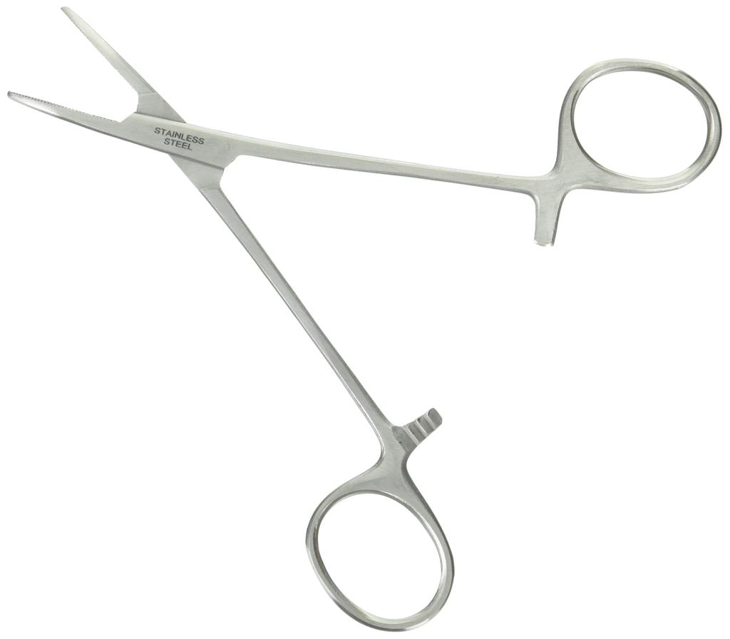 CORMORAN Forcep Curve 5 Inch Silver