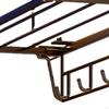 Iron Clothes Drying Rack with Adjustable Hooks for Home Use