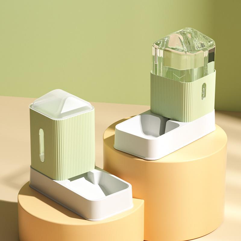 Cat Water Dispenser Dog Automatic Feeder Pet Cat Bowl Non-wet Mouth Cat Basin Dog Bowl Water Dispenser Supplies