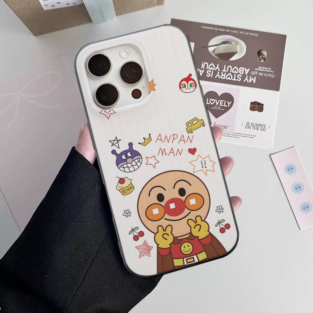 Bread Superman Phone Case For IPhone 17 16 15 14 13 12 11 Pro Max Plus Corrugated Bumper Back Cover Shell