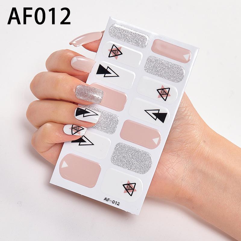 Women Hot Nail Sticker Plastic Sticker Nail Sticker Decals Art Casual Fashion Elegant Randomly CLE