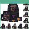Sac à dos style dessin animé NBA pour adolescents Grande taille Capacité 20L