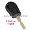 BMW Car Remote Shell Replacement for 2/3 Buttons HU92/HU58 (No Logo)