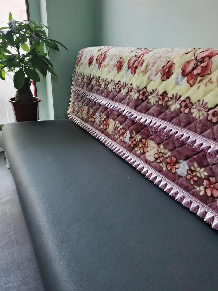 Thick Non-Slip Winter Sofa Cushion for 3-Seater - Solid Wood, Spring/Autumn Use