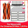 Fit For Mova L600 Z500 RLS4/Dreame D9 Max / L10 Pro Main Side Brush Hepa Filter Mop Rag Replacement Spare Parts Accessories