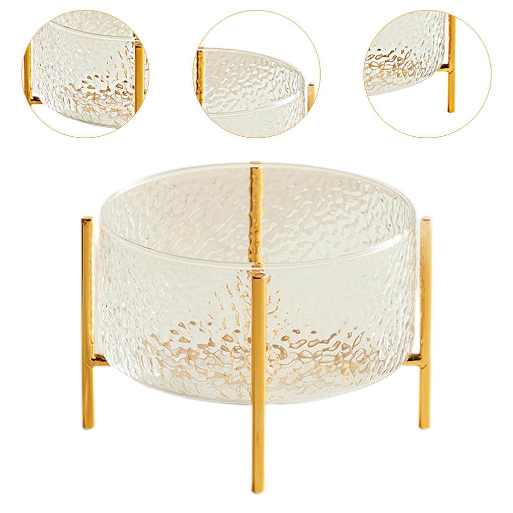 Fruit Dish Fruit Vegetable Holder Cylindrical Fruit Tray Fruit Holder for Countertop