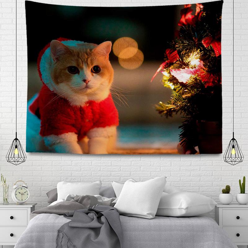 Weihnachtsserie zum Aufhängen, Stoffteppich