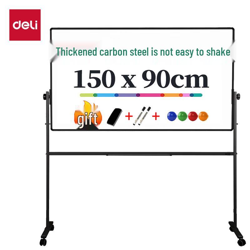Deli 7883H Double-Sided Whiteboard