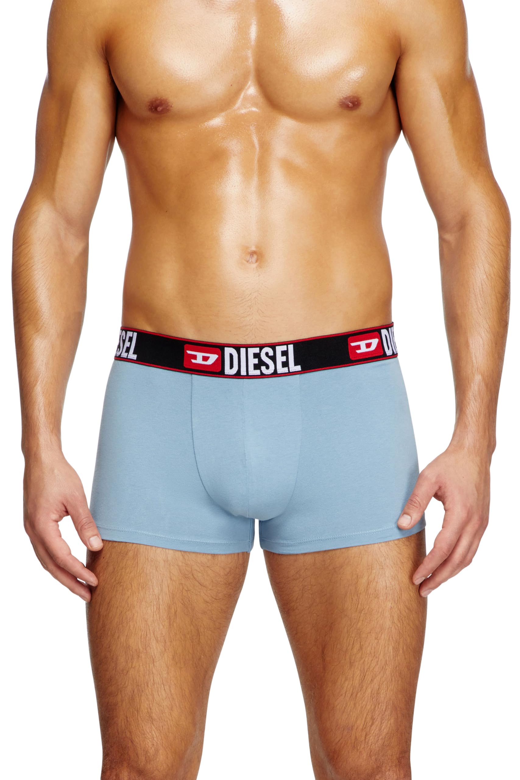 

Трусы-боксеры 00ST3V0TJAH XL Темно-синий x Розовый E7063 [Diesel] Мужские 3 шт.