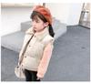 2025 Child's Fleece-Lined Down Cotton Winter Vest: Warm & Thick for Autumn/Winter
