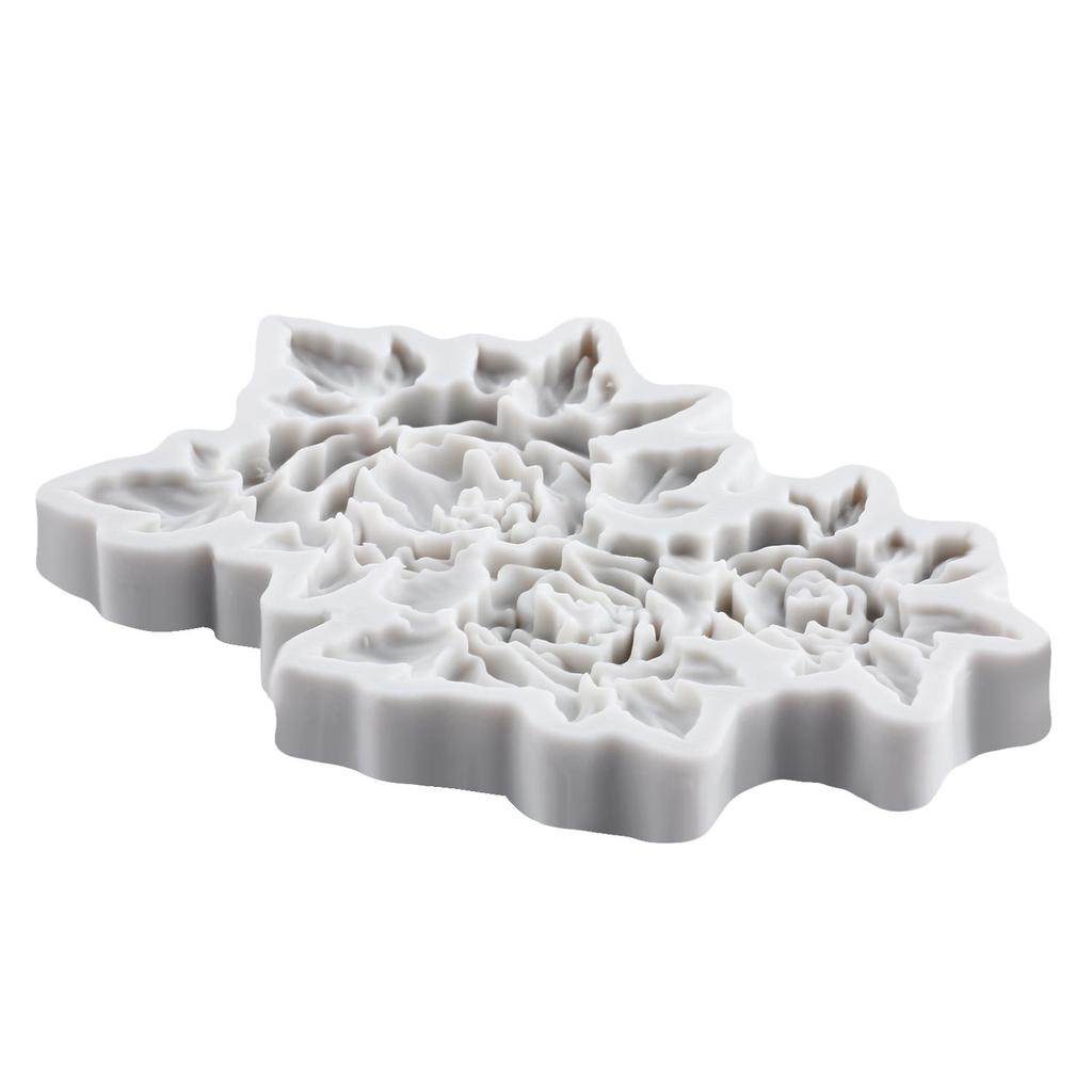 Peony Flower Silicone Mold Flower Fondant Molds Cake Decorating Tools Theme Cake Dessert Decorated Chocolate Candy Mold