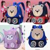 Bear Teddy Cartoon Childrens Bag Oxford Cloth Lightweight Spine Protection