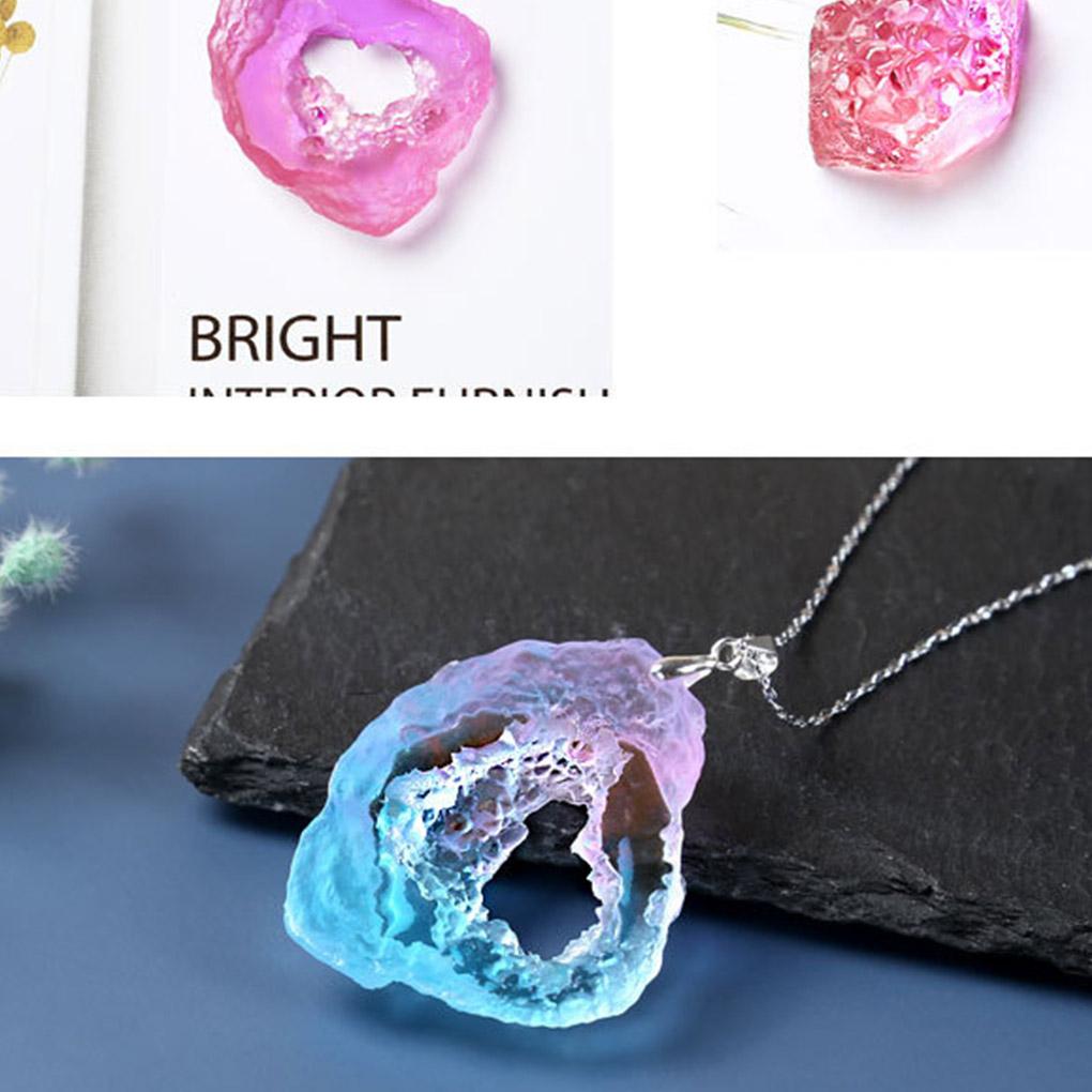 Crystal Resin Pendant Mold Jewelry DIY Making Crafting Silicone Mould Pendant Making Tool Type 4