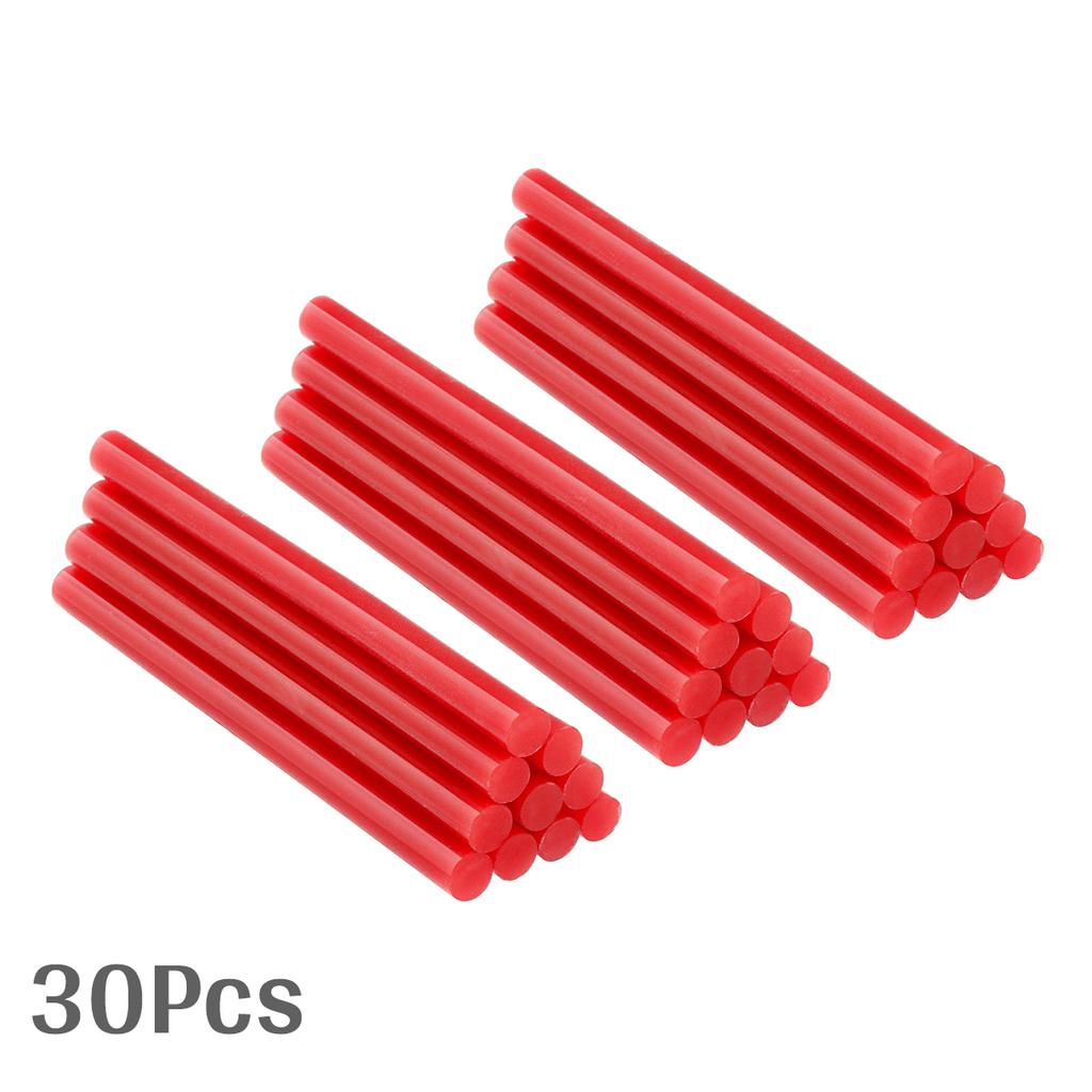 10pcs/30pcs Colored Hot Melt Glue Sticks 7x100mm for DIY Art Craft Stamp Repairs Gluing Projects, Adhesive Purpose Glue Stick Standard