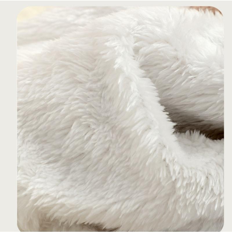 Children's Autumn and Winter Knitted Three Piece Warm Hat Scarf Gloves Thickened Yarn Ear Protection Hat